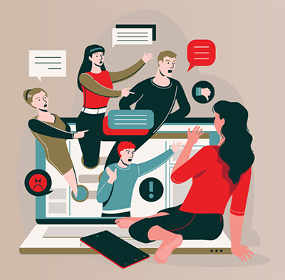 Addressing Online Bullies, Offline