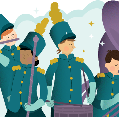 Marching to the Beat of Their Own Drum: The Magic of High School Bands 